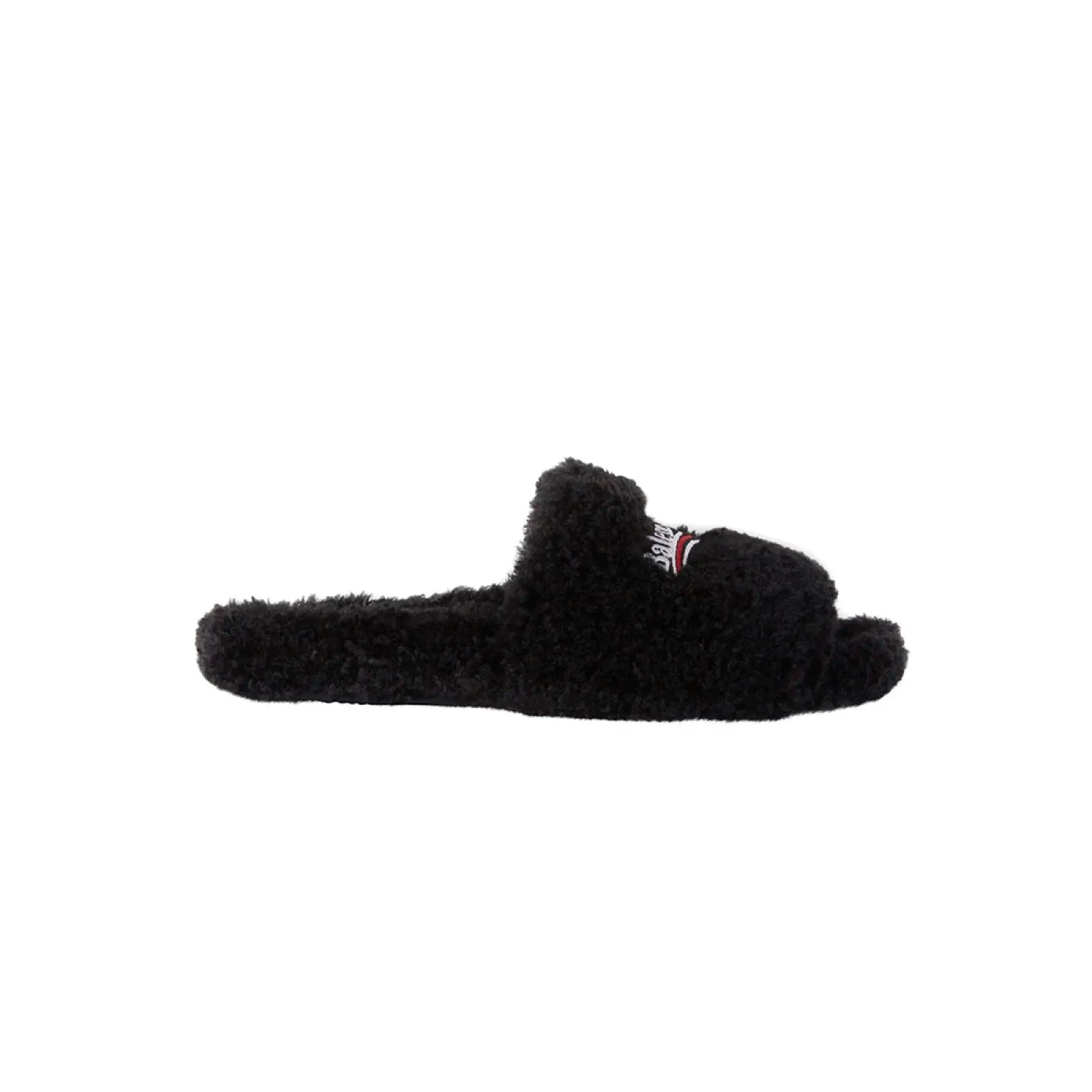 Balenziaga fur slides (4 colors)